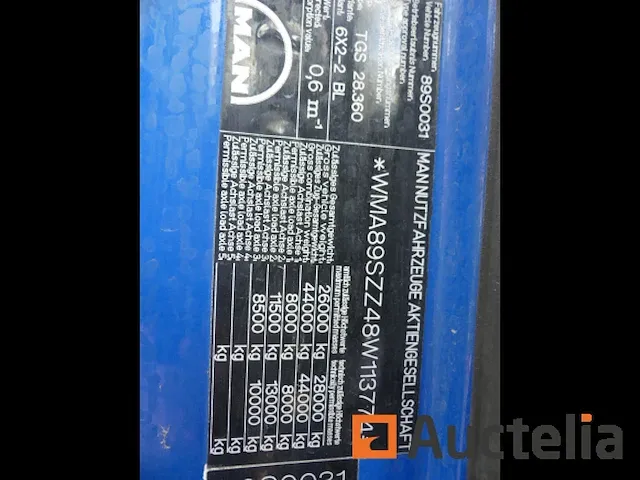 Ref:7332 - container vrachtwagen man tga h284fnlc - afbeelding 22 van  53