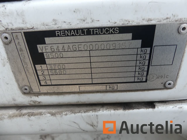 Ref:7378 - vuilniswagen renault midlum 180.220.09 (2011-69.735 km) - afbeelding 40 van  42