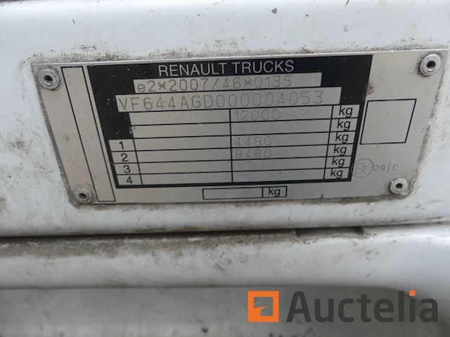 Ref:7417 - vuilniswagen renault midlum (2013-127.966 km) - afbeelding 9 van  37