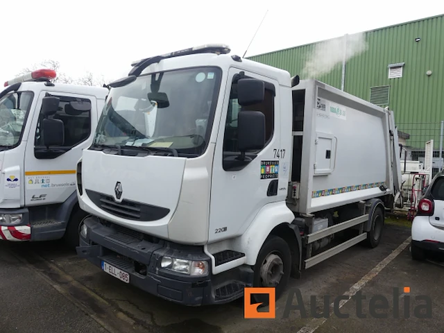 Ref:7417 - vuilniswagen renault midlum (2013-127.966 km) - afbeelding 1 van  37