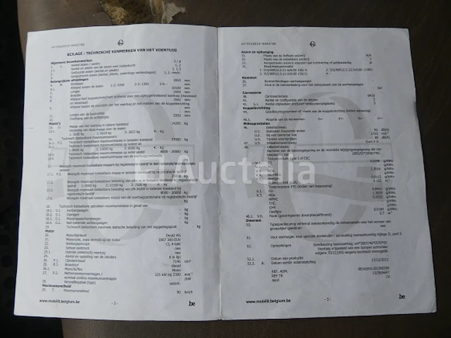Ref:7424 - renault access vuilniswagen (vin:seg2630hl5bc16697) - afbeelding 2 van  42