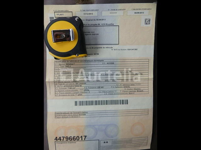 Ref:7424 - renault access vuilniswagen (vin:seg2630hl5bc16697) - afbeelding 31 van  42