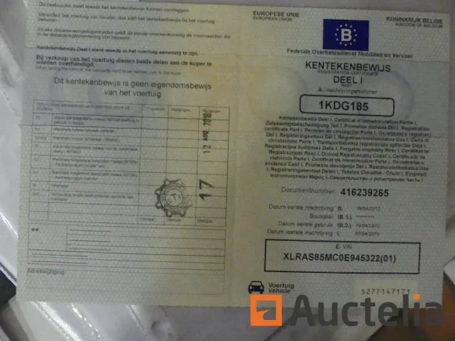 Ref:7520 - container vrachtwagen daf as85 mc5-9l - afbeelding 26 van  49