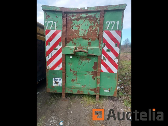 Ref:771 - open container 28 m³ valvan - afbeelding 1 van  5