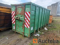 Ref:771 - open container 28 m³ valvan - afbeelding 3 van  5