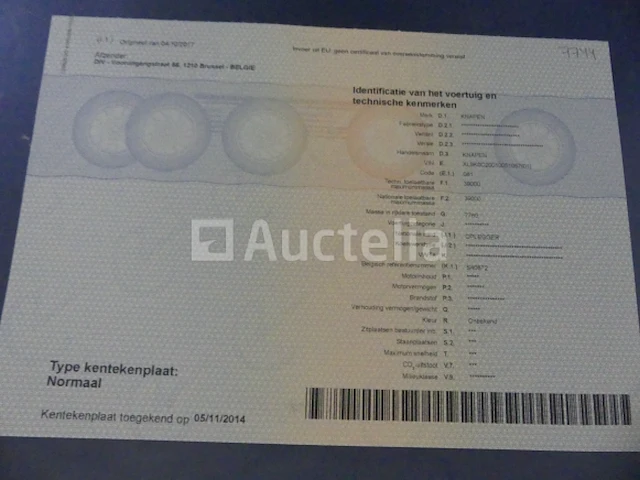 Ref:7744 - knapen k200 walking vloer aanhangwagen - afbeelding 8 van  24