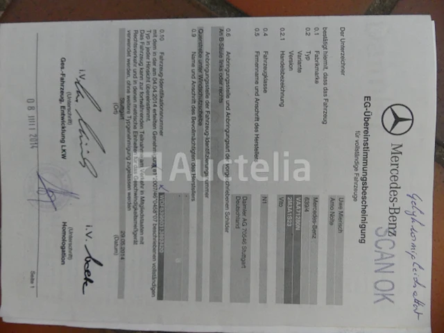 Ref:7839 - mercedes-benz beschadigde auto - afbeelding 18 van  34