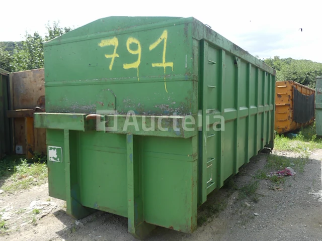 Ref:791 - gesloten container 30m³ valvan - afbeelding 2 van  9