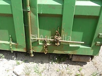 Ref:791 - gesloten container 30m³ valvan - afbeelding 6 van  9