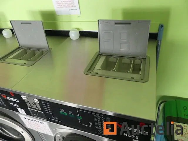 Ref:8 - professionele wasmachine 7 kg met wisselmechanisme ipso hc75 - afbeelding 2 van  8