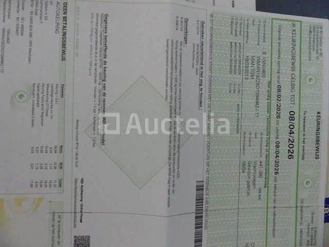 Ref:8087 - man tgm bakwagen - afbeelding 18 van  43