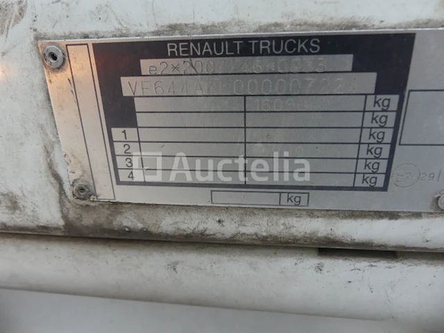 Ref:8402 - renault midlum vuilniswagen (2013-147.276 km)(vin:vf644ahl000007224) - afbeelding 13 van  38