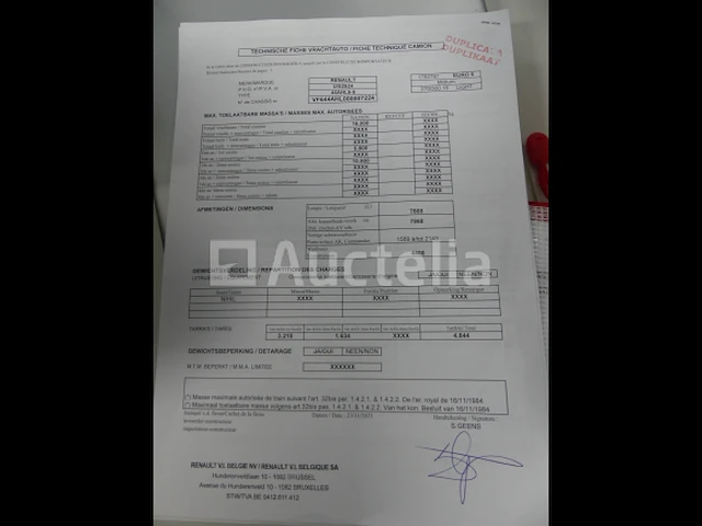 Ref:8402 - renault midlum vuilniswagen (2013-147.276 km)(vin:vf644ahl000007224) - afbeelding 32 van  38