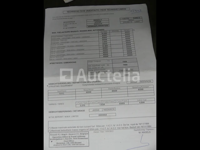 Ref:8403 - renault midlum vuilniswagen (2013-160.268 km)(vin:vf644ahl000007252) - afbeelding 29 van  42