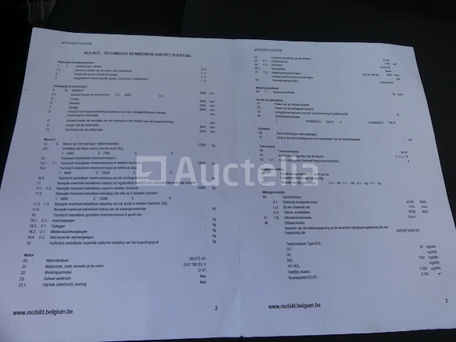 Ref:8443 - renault access vuilniswagen (2013-128.985 km) - afbeelding 2 van  37