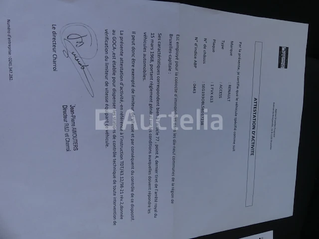 Ref:8443 - renault access vuilniswagen (2013-128.985 km) - afbeelding 19 van  37