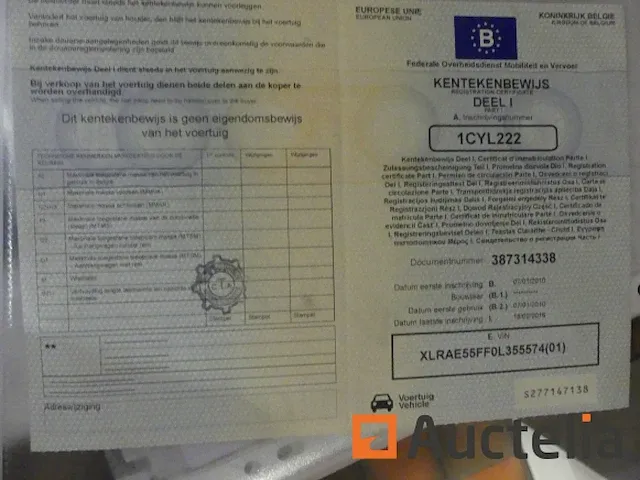 Ref:8520 - vrachtwagen hatchback met laadklep daf ae 55 lf5-12 - afbeelding 37 van  52