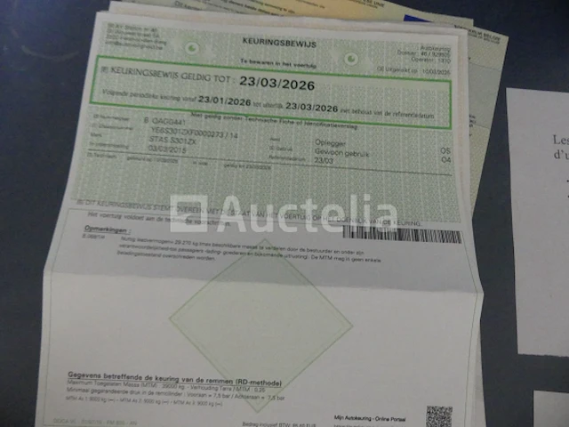 Ref:9082 - stas s301zx walking vloer aanhanger - afbeelding 11 van  27