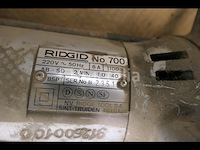 Ref:912600100 - ridgid 700 draagbare elektrische draadsnijmachine - afbeelding 2 van  6