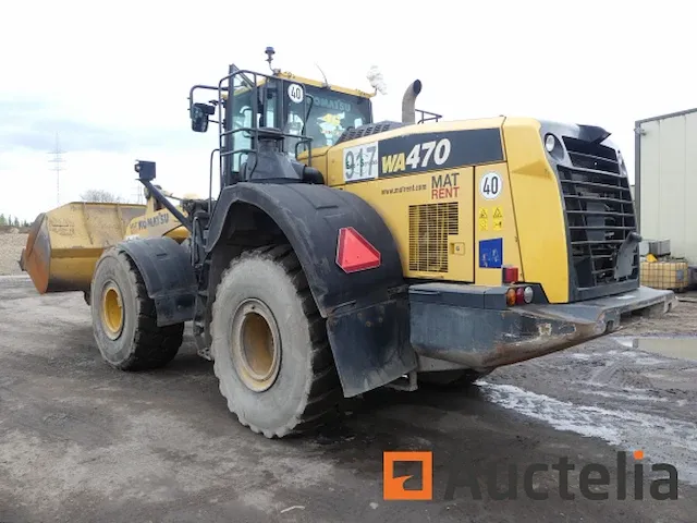 Ref:917 - wiellader komatsu wa470-8 - afbeelding 26 van  31