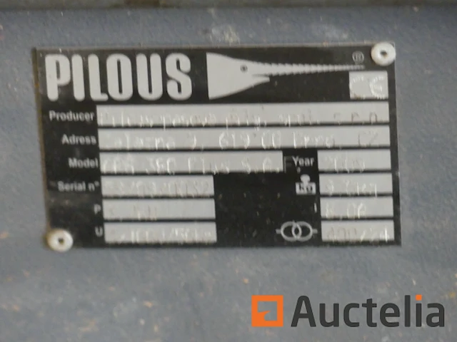 Ref:9210006 - kettingzaag pilous arg 380 plus - afbeelding 4 van  15