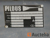 Ref:9210006 - kettingzaag pilous arg 380 plus - afbeelding 4 van  15