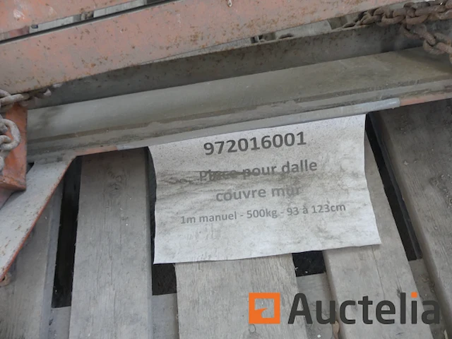 Ref:972016001 - wandbekleding plaatklem - ref : 7502-301 - afbeelding 4 van  5