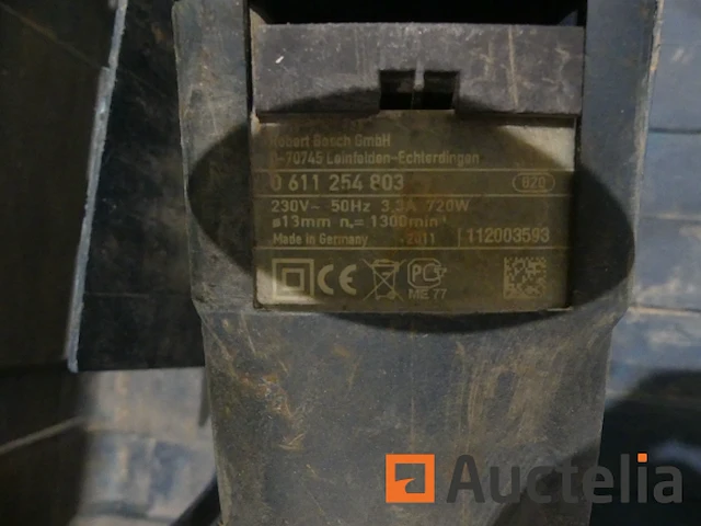 Ref:9802001-51 - bosch gbh 2600 boor - ref: 7502-084 - afbeelding 4 van  4