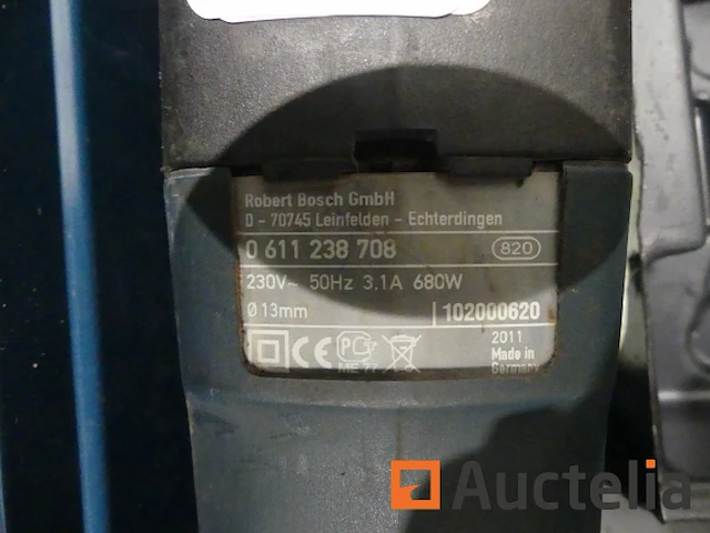 Ref:9802001-76 - bosch gbh 2600 boor - ref : 7502-081 - afbeelding 4 van  4