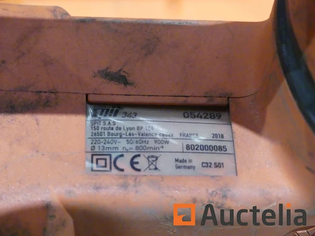 Ref:9802005-123 - spit 343 sds boorhamer - ref : 7502-054 - afbeelding 15 van  17