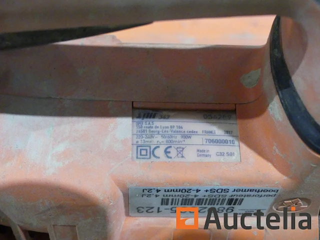 Ref:9802005-123 - spit 343 sds boorhamer - ref : 7502-054 - afbeelding 17 van  17