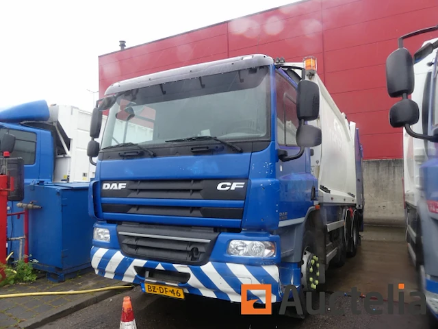 Ref:bz-df-46 - daf fag cf75 vuilniswagen (2011-333.637 km) - afbeelding 12 van  42