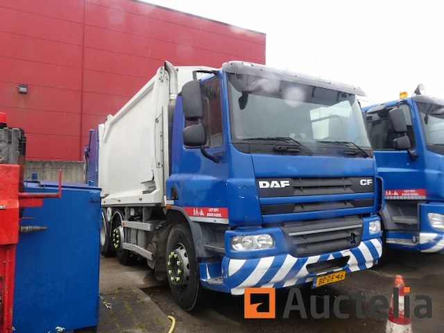 Ref:bz-df-46 - daf fag cf75 vuilniswagen (2011-333.637 km) - afbeelding 23 van  42