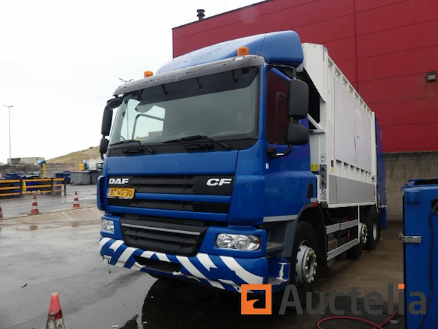 Ref:bz-ng-30 - vuilniswagen daf fag cf 75 (2011-465.671 km) - afbeelding 12 van  40