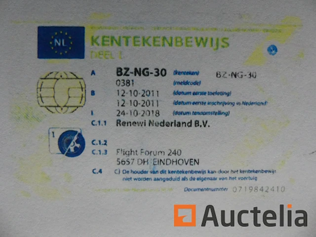 Ref:bz-ng-30 - vuilniswagen daf fag cf 75 (2011-465.671 km) - afbeelding 32 van  40