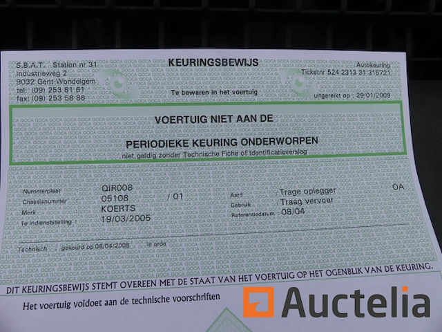 Ref:c16 - koerts wk 24 dump trailer - afbeelding 5 van  21