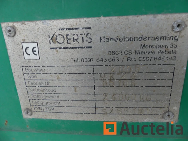 Ref:c16 - koerts wk 24 dump trailer - afbeelding 19 van  21