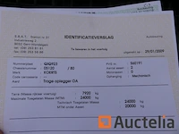 Ref:c17 - koerts wk 24 kipper aanhangwagen - afbeelding 17 van  23