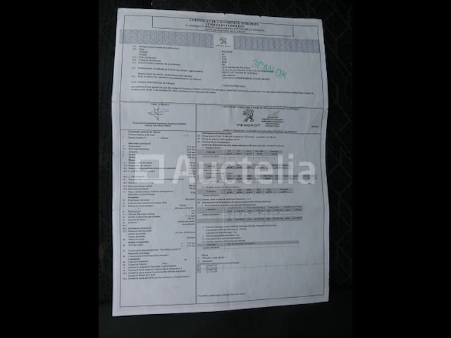 Ref:c20639 - peugeot 3008 auto (2015-237.408 km) (vin: vf30u5gztfs219665) - afbeelding 6 van  30