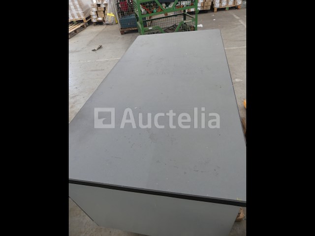 Ref:d1 - metalen bureau - afbeelding 3 van  5