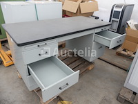 Ref:d1 - metalen bureau - afbeelding 5 van  5