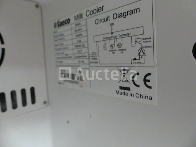 Ref:depot renkin - 3 minikoelkasten met melkflessen saeco melkkoeler - afbeelding 8 van  9