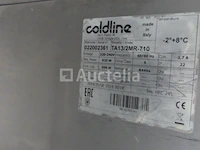 Ref:depot renkin - gekoelde rvs kast met achterwand coldline ta13/2mr-710 - afbeelding 5 van  6