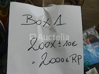 Ref:doos 1 - 200 paar schuine strepen/pantoffels - afbeelding 4 van  8