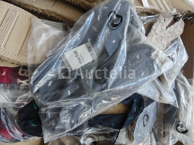 Ref:doos 1 - 200 paar schuine strepen/pantoffels - afbeelding 6 van  8