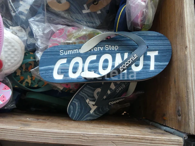 Ref:doos 3 - 200 paren diverse teenslippers/pantoffels - afbeelding 4 van  11