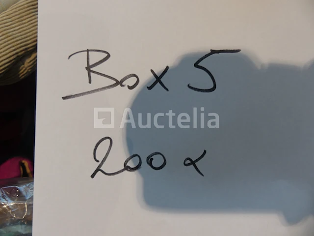 Ref:doos 5 - 200 paar schoenen/diverse pantoffels - afbeelding 3 van  8
