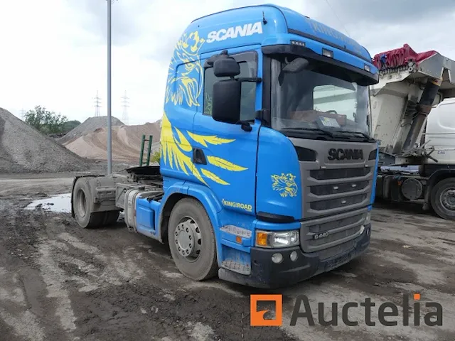 Ref:e35 - vrachtwagen tractor 4x2 scania n320 (2013-836.439 km) - afbeelding 14 van  32