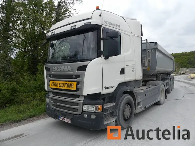 Ref:e47 - vrachtwagen tractor 4x2 scania n320 (2018-537.405 km) - afbeelding 1 van  32