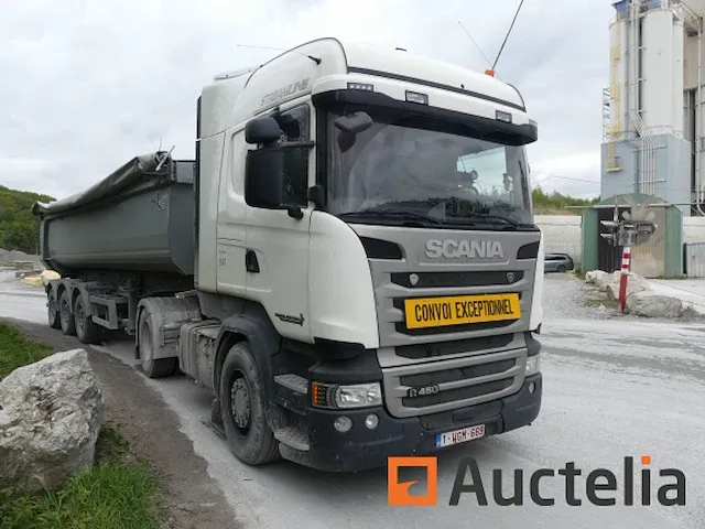 Ref:e47 - vrachtwagen tractor 4x2 scania n320 (2018-537.405 km) - afbeelding 12 van  32